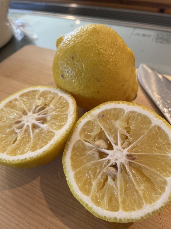 レモンのような、オレンジのような…
